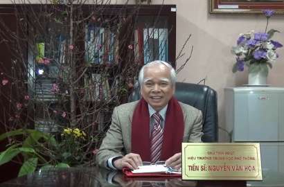 New Year Greeting of Mr.Nguyen Van Hoa, Chairman of the board - Nguyen Binh Khiem School