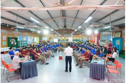 GIAO LƯU HỌC SINH GẮN BÓ 7 – 12 NĂM VỚI TRƯỜNG NGUYỄN BỈNH KHIÊM