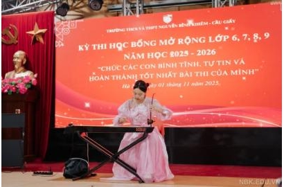 KỲ THI HỌC BỔNG MỞ RỘNG NĂM HỌC 2025–2026